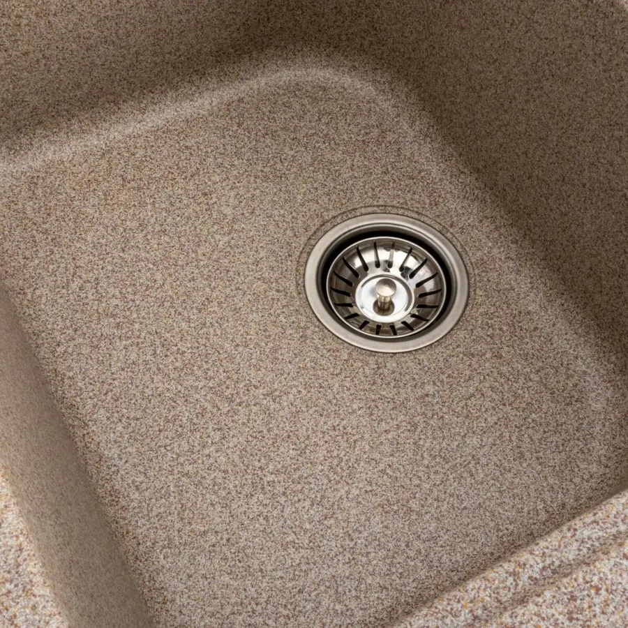 Гранітна мийка для кухні VALESO EQUATORIA 7950 матова Карамель