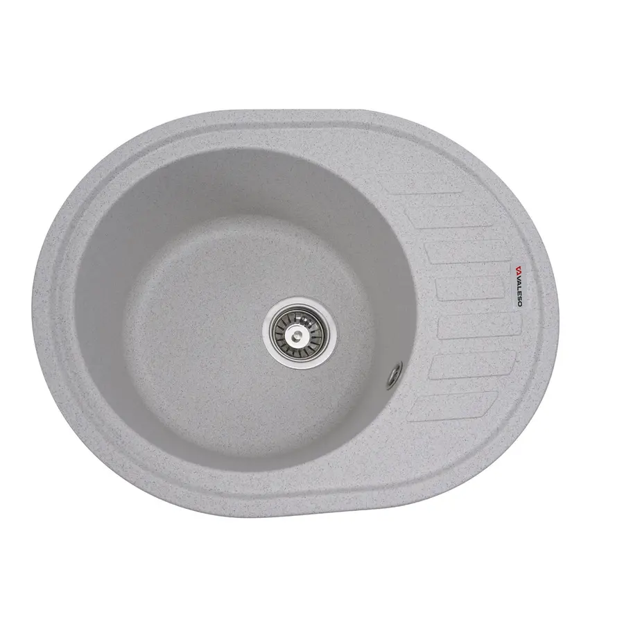 Гранітна мийка для кухні VALESO SOUL 6250 матова Топаз