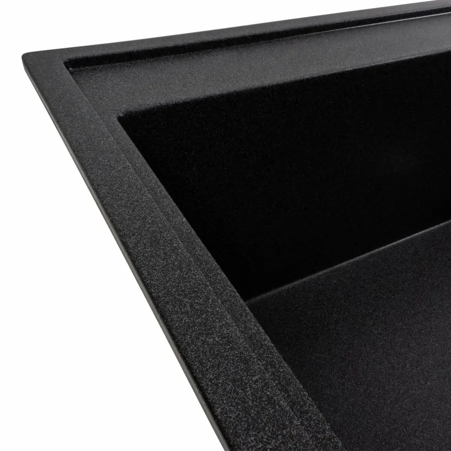 Гранітна мийка для кухні VALESO AZURIT 7950 матова Карбон