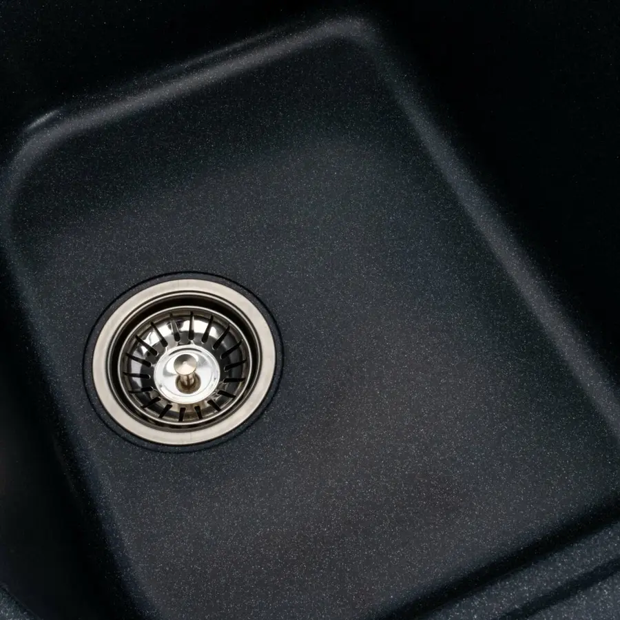 Гранитная мойка для кухни VALESO EQUATORIA 7950 матовая Антрацит