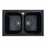 Гранитная мойка для кухни VALESO EQUATORIA 7950 матовая Антрацит