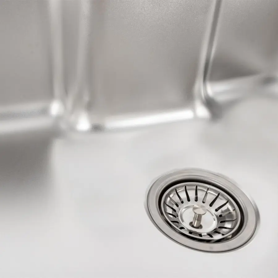 Кухонна мийка з нержавіючої сталі Valeso САТИН 6043 (0,8/180 мм)