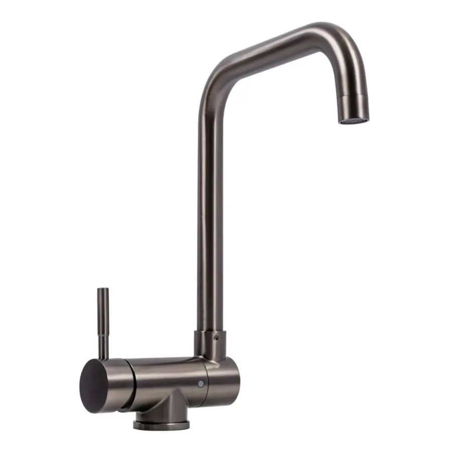 Змішувач складний чорний Valeso (PVD чорний)