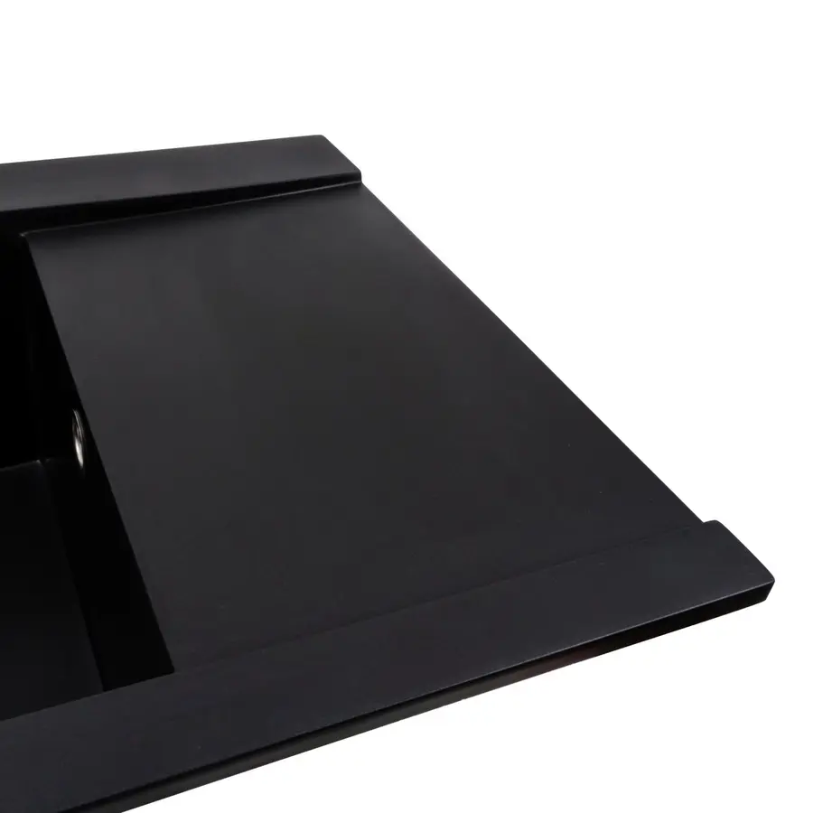 Гранітна мийка для кухні VALESO 9651 ATLAS матовий Чорний