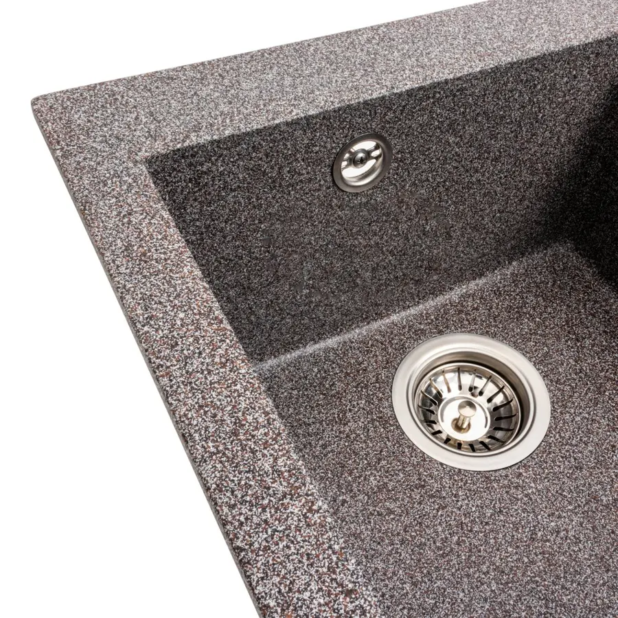 Гранитная мойка для кухни VALESO SOKIL 4150 матовая Микс