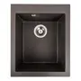 Гранітна мийка для кухні VALESO 4150 SOKIL матова Темна скеля