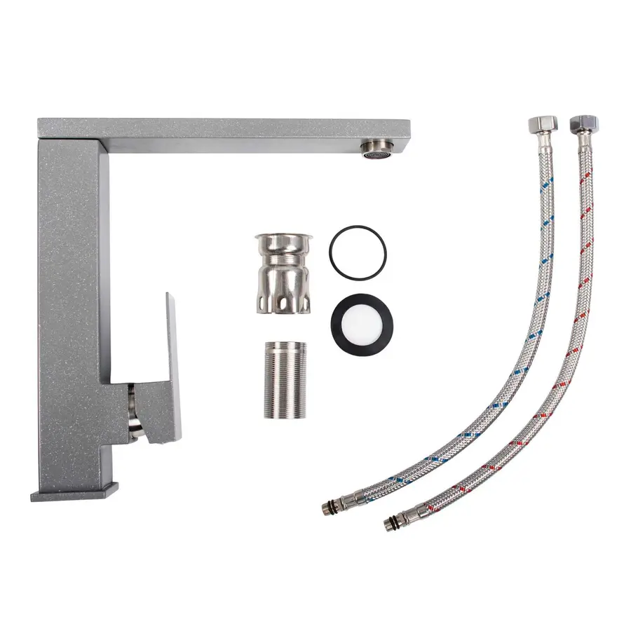 Змішувач кухонний VALESO 30 FHP (8569S) Сірий мусон