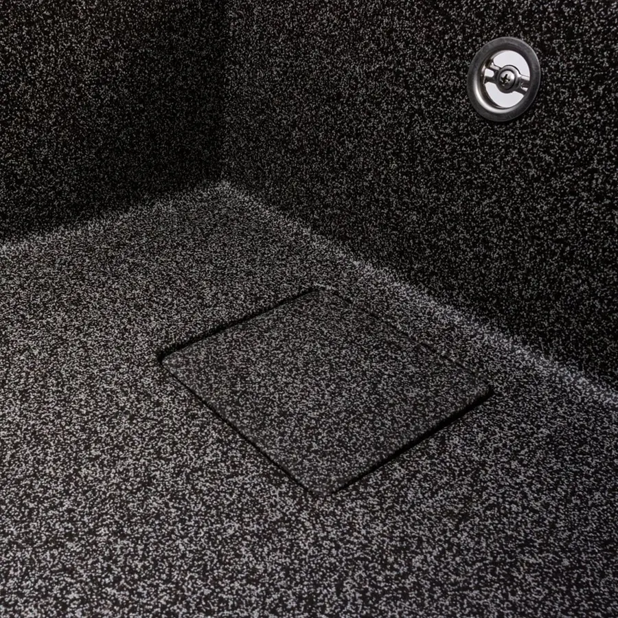 Гранітна мийка VALESO GALANS 7850 матова Графіт