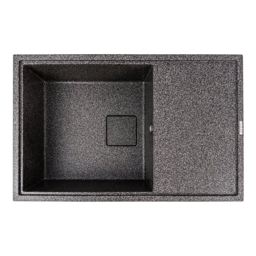 Гранітна мийка VALESO GALANS 7850 матова Графіт