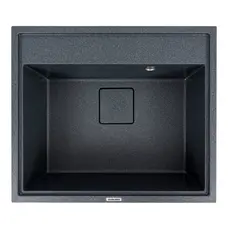 Кухонная мойка гранитная VALESO 6050 SHERLIT (антрацит)