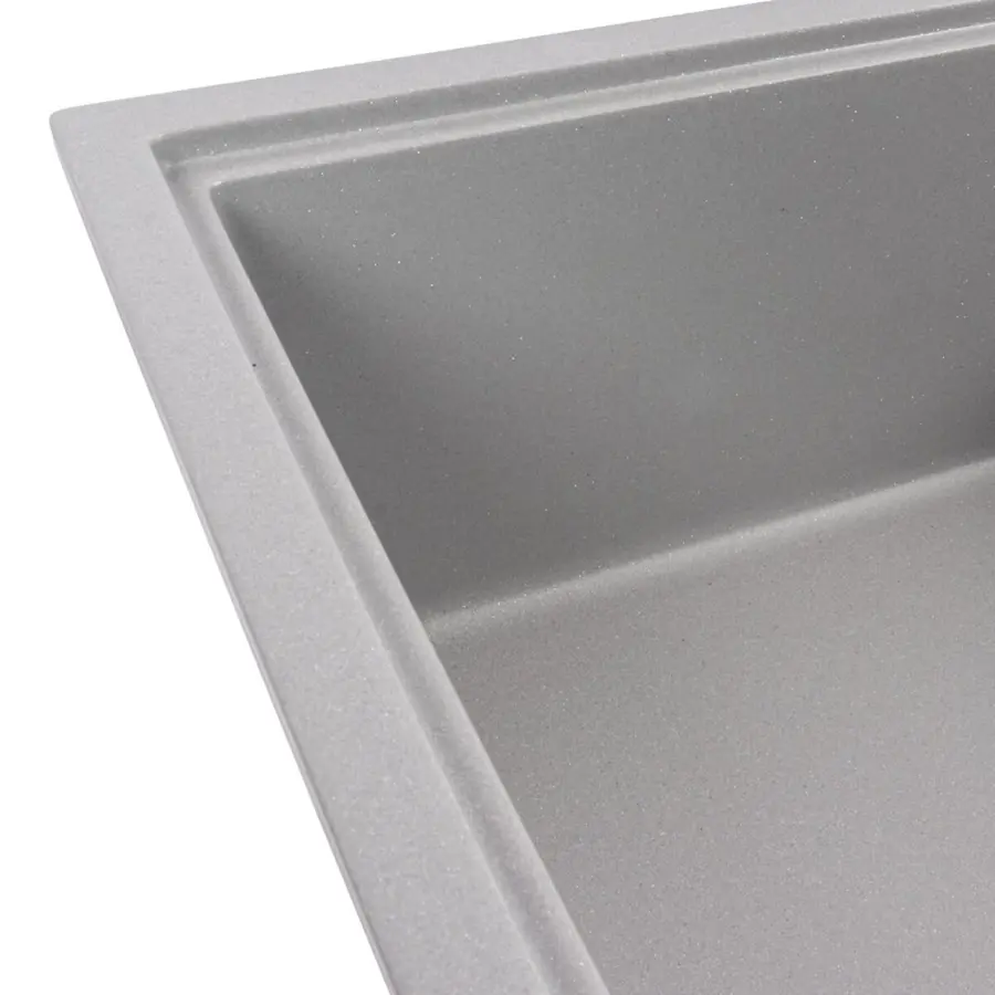 Гранітна мийка VALESO GALANS 7850 матова Сірий металік