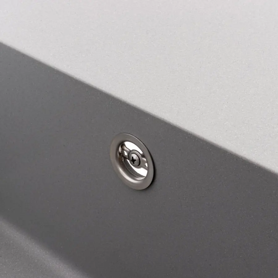 Гранітна мийка VALESO GALANS 7850 матова Сірий металік