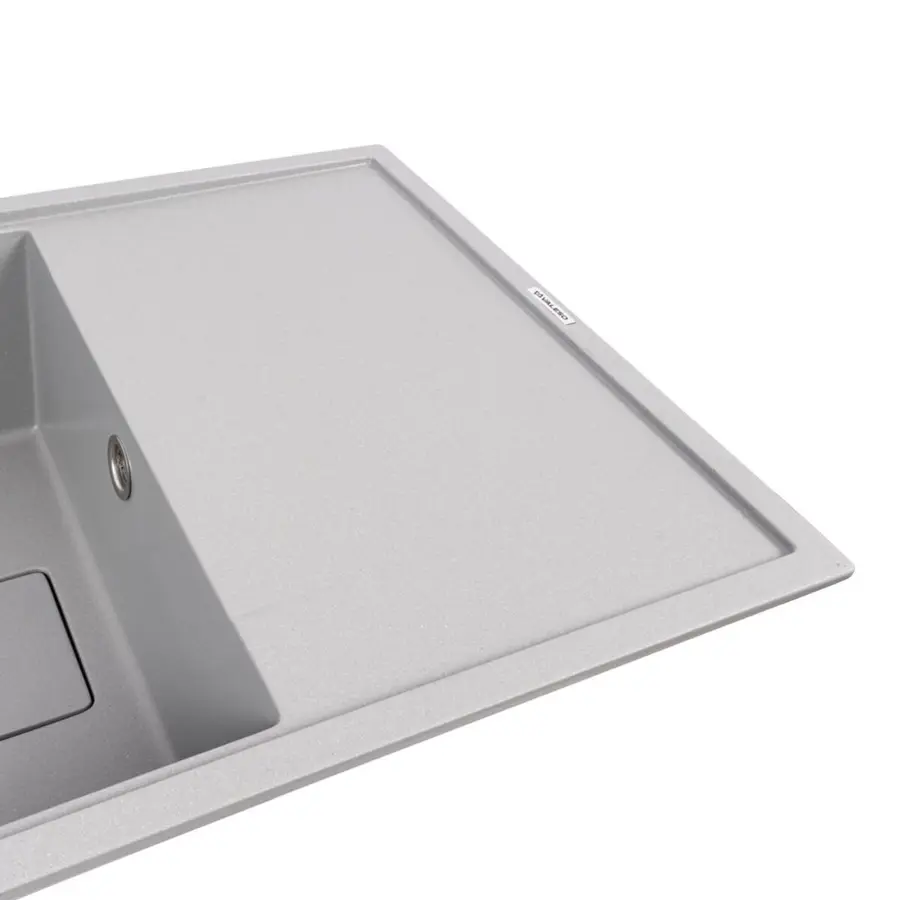 Гранітна мийка VALESO GALANS 7850 матова Сірий металік