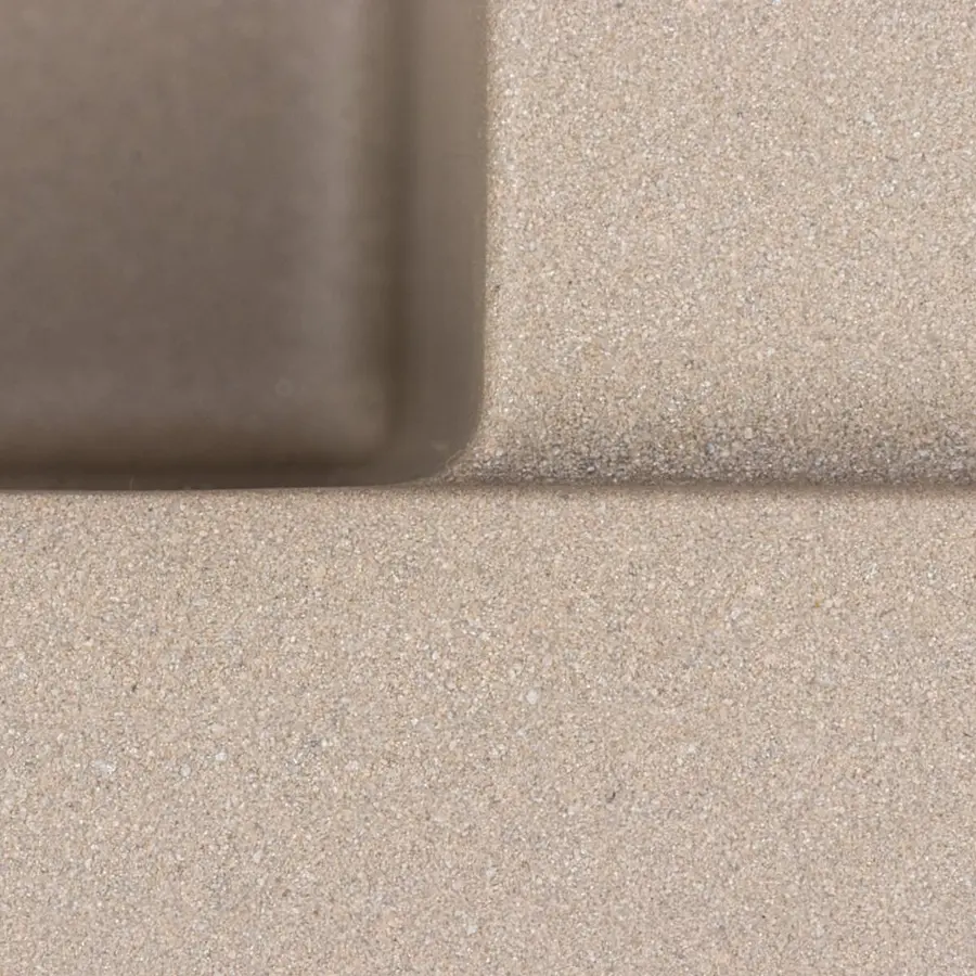 Гранитная мойка для кухни VALESO CRIPTA 6550 матовая Титан