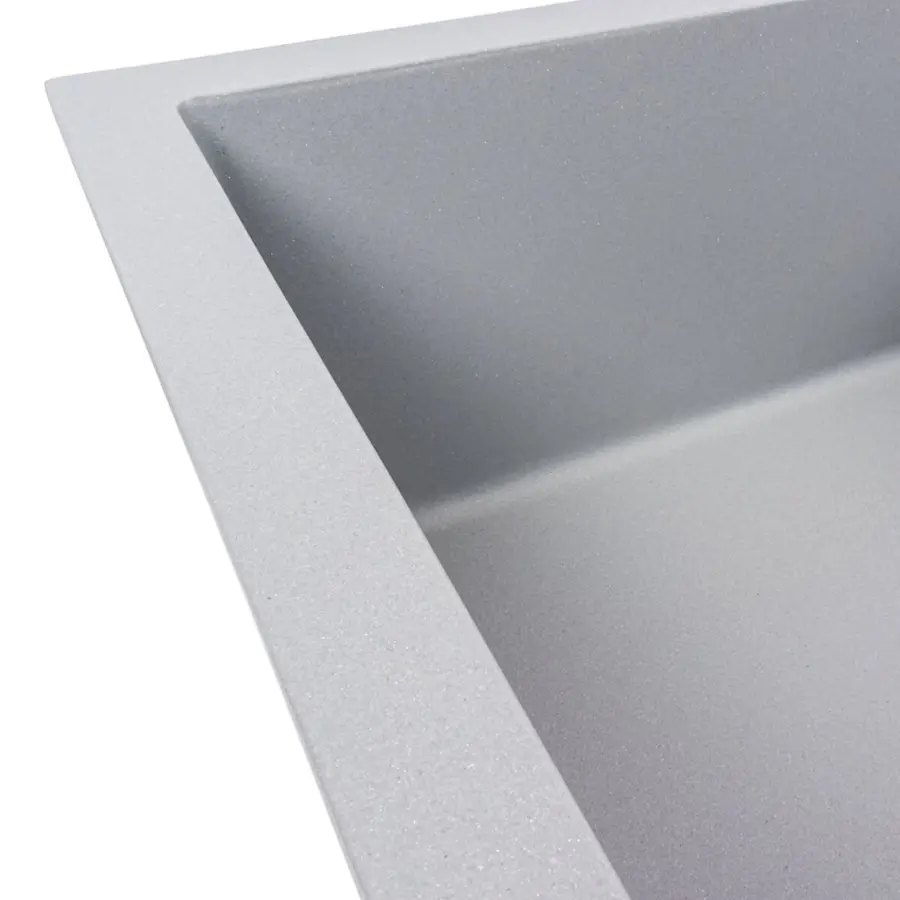 Гранітна мийка VALESO CALYPSO 7950 матова Сірий металік