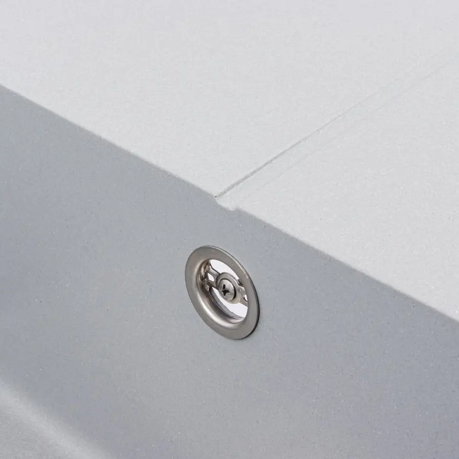 Гранітна мийка VALESO CALYPSO 7950 матова Сірий металік