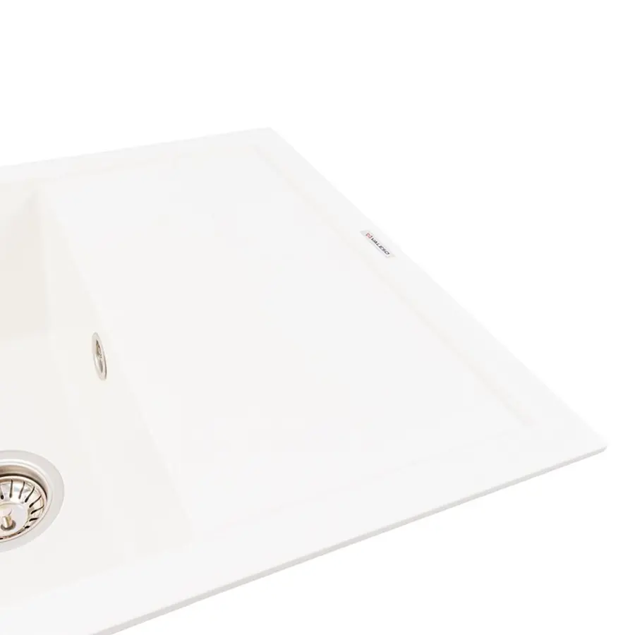 Гранитная мойка для кухни VALESO CALYPSO 7950 матовая Белоснежная