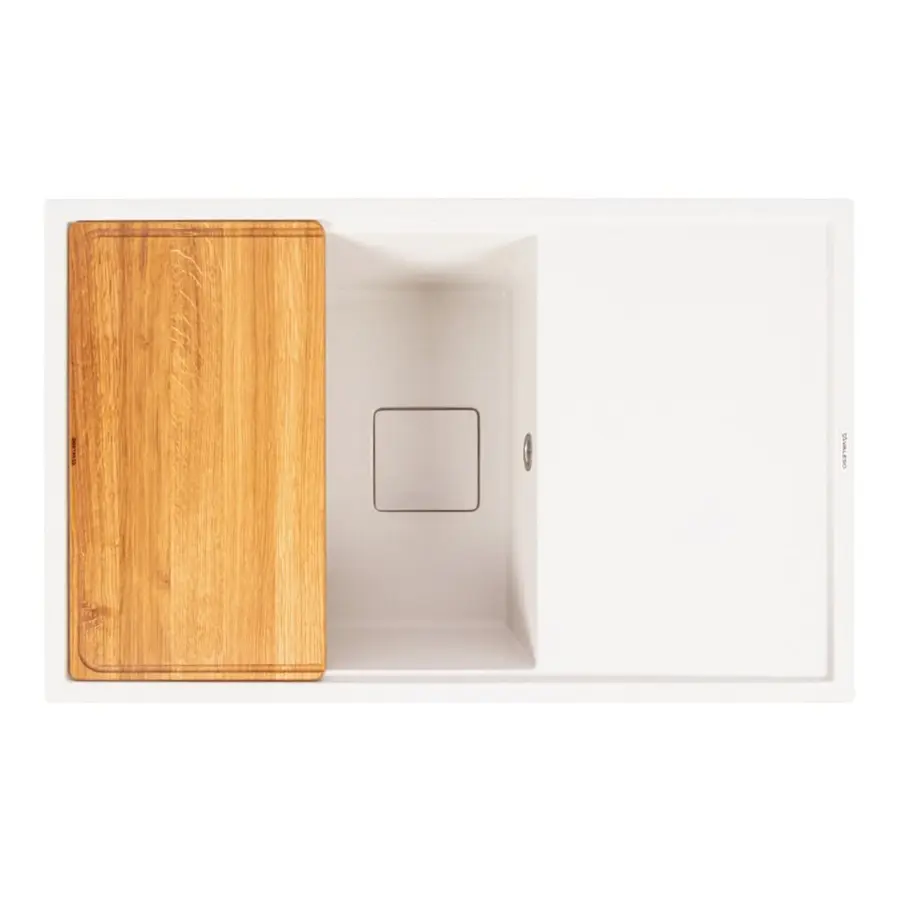 Доска разделочная TM Valeso, дуб (455x245x18 мм) (для моек GALANS)