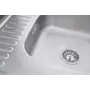 Кухонна мийка з нержавіючої сталі Platinum САТИН 6060 R (0,7/160 мм)