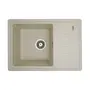 Гранітна мийка для кухні Platinum 6243 LIANA матова Пісок