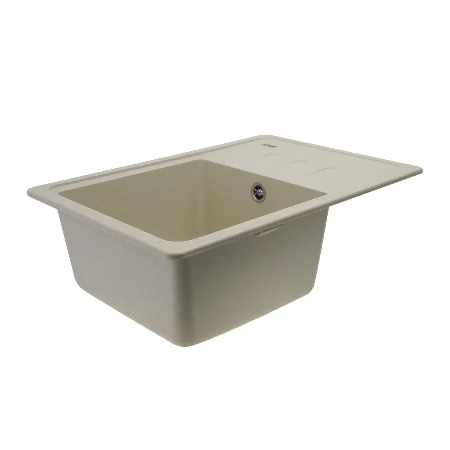 Гранітна мийка для кухні Platinum 6243 LIANA матова Пісок