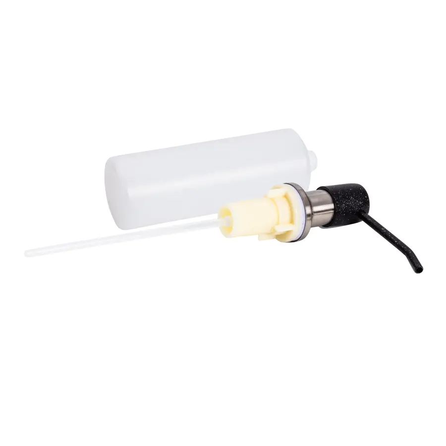 Дозатор вбудований для рідкого мила Platinum S02 Чорний Металік