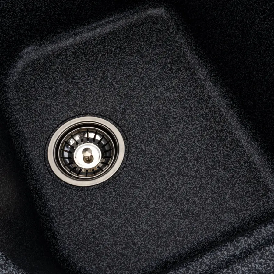 Гранитная мойка для кухни Platinum 7950 Equatoria матовый Графит