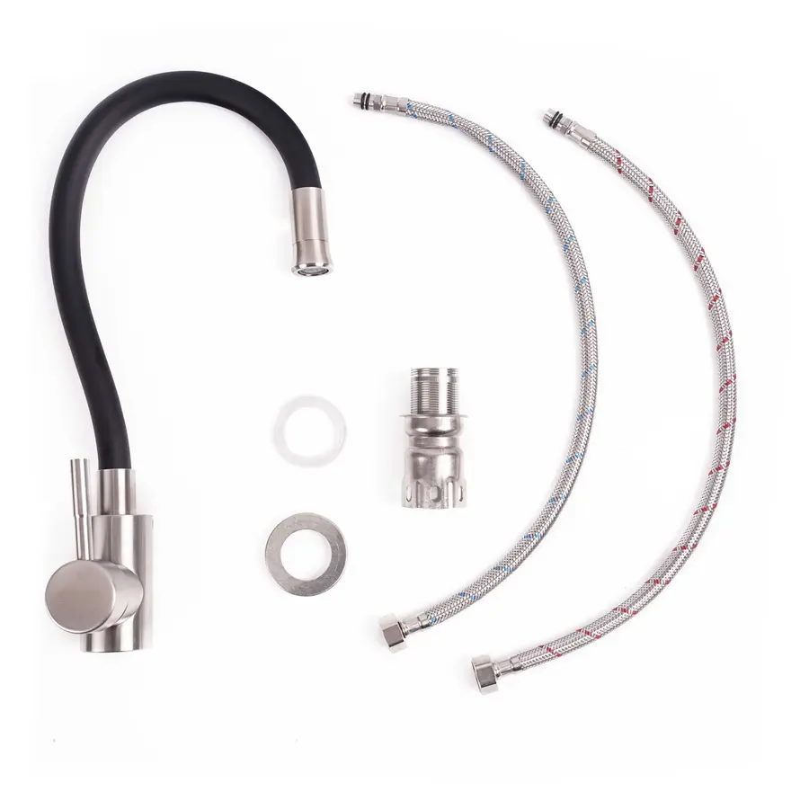 Змішувач гнучкий Platinum KT 90 (Чорний)