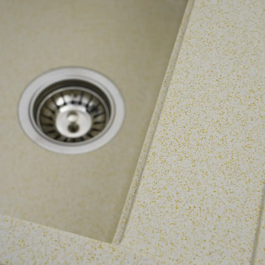 Гранітна мийка для кухні Platinum 5149 FIESTA матова Пісок