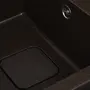 Гранітна мийка для кухні Platinum 7850 CUBE матова Шоколад