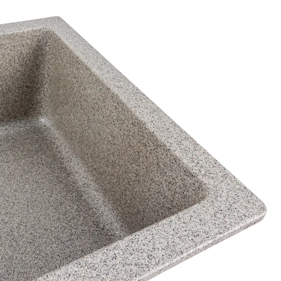 Гранітна мийка для кухні Platinum 7945 Paruana матова (сіра)