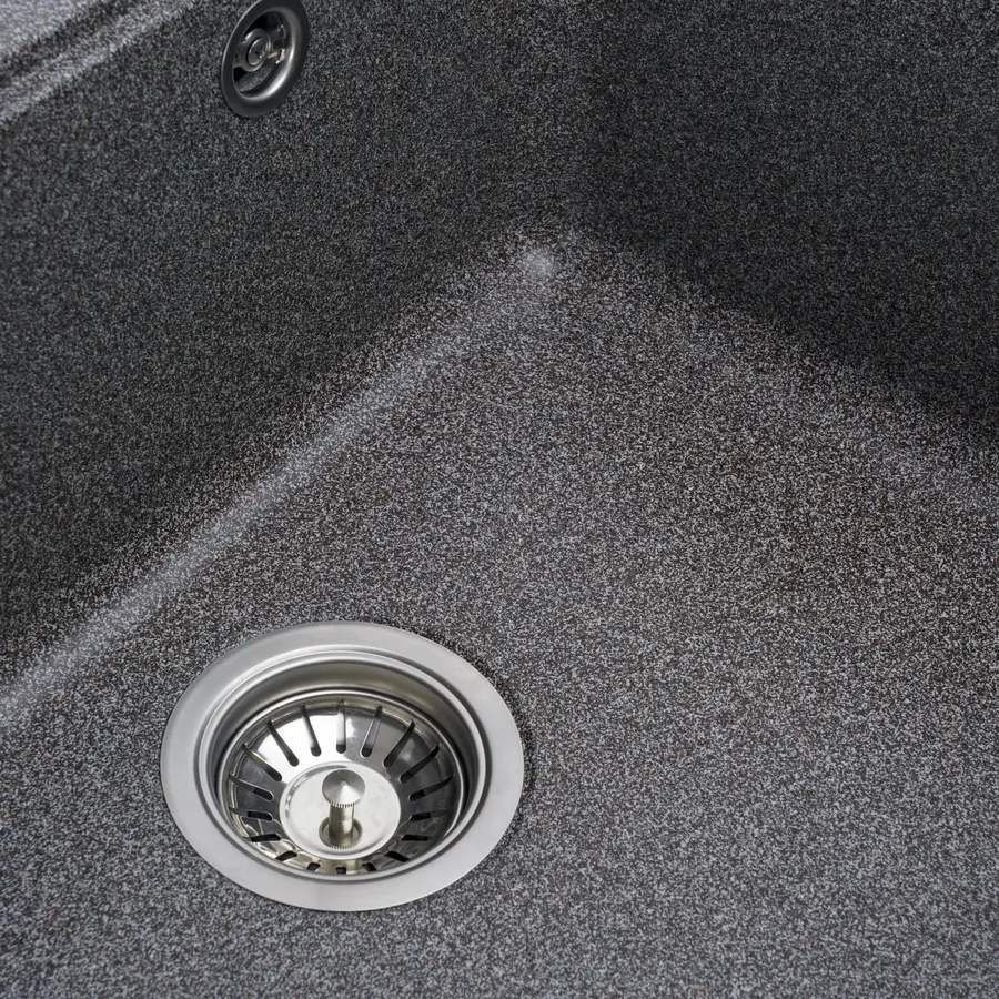 Гранітна мийка для кухні Platinum 5852 VESTA матова Мікс