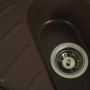 Гранітна мийка для кухні Platinum 9250UW LARGO глянець Мокко