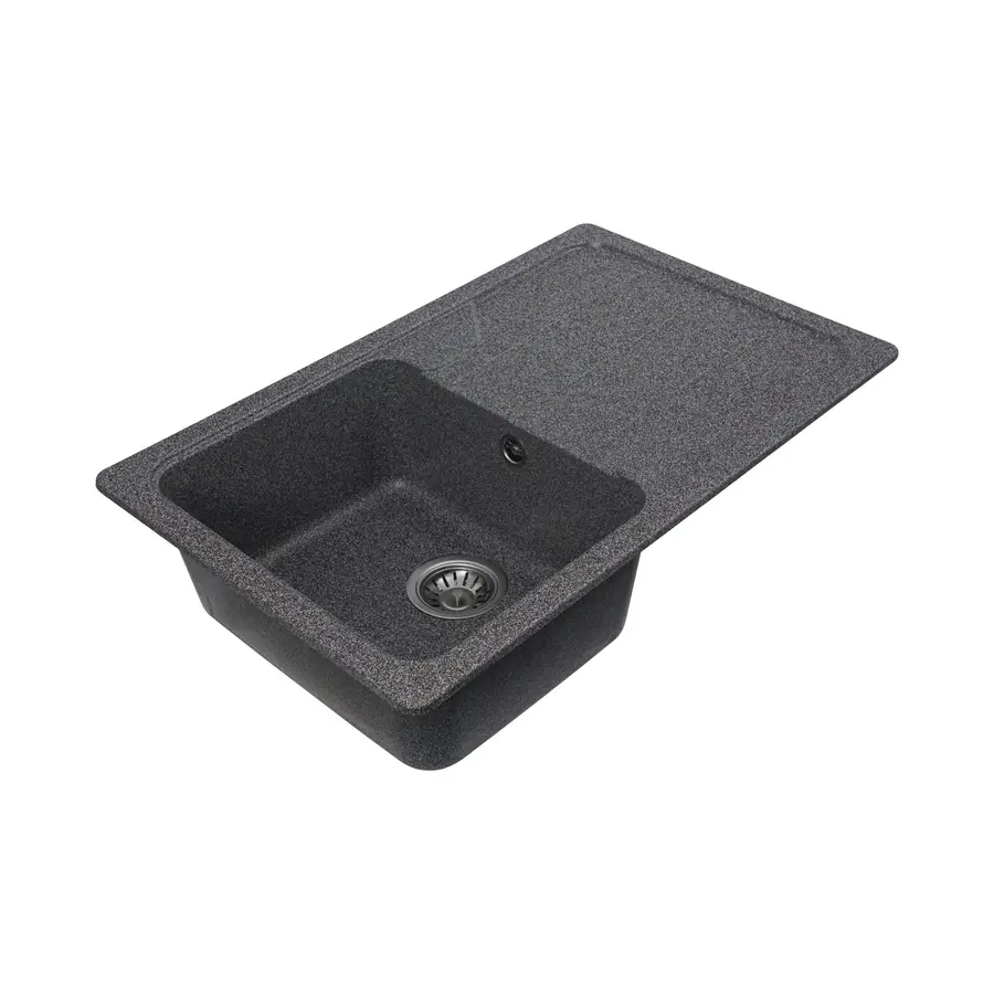 Гранітна мийка для кухні Platinum 7850 CAMELIA глянец Мікс