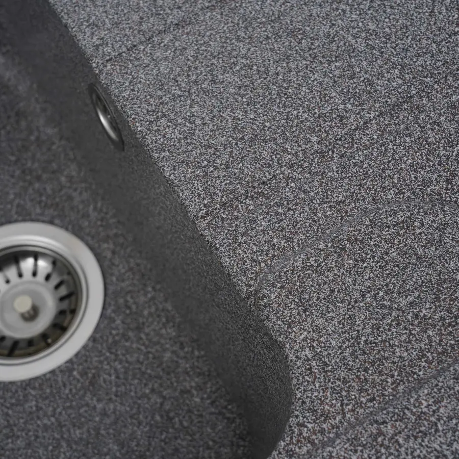 Гранітна мийка для кухні Platinum 7850 CAMELIA глянец Мікс