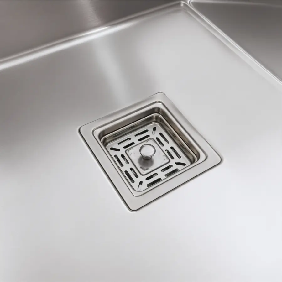 Мийка PVD Platinum Handmade 650x500x230 L нержавійка (квадратний сифон 3,0/1,0)