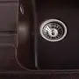 Гранітна мийка для кухні Platinum 7850 CAMELIA глянец шоколад