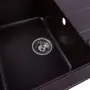Гранітна мийка для кухні Platinum 7850 CAMELIA глянец шоколад