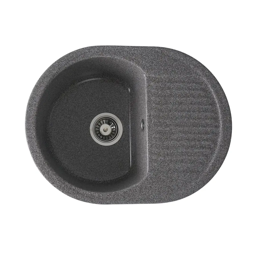 Гранітна мийка для кухні Platinum 6247 BORA глянець Мікс