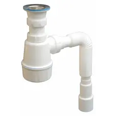 Сифон с отстойником для моек с малой горловиной с гофрой 1060 NOVA
