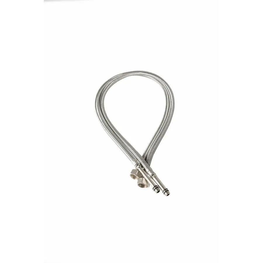 Шланг для змішувача 80см Platinum(довгий штуцер,2шт,комплект)