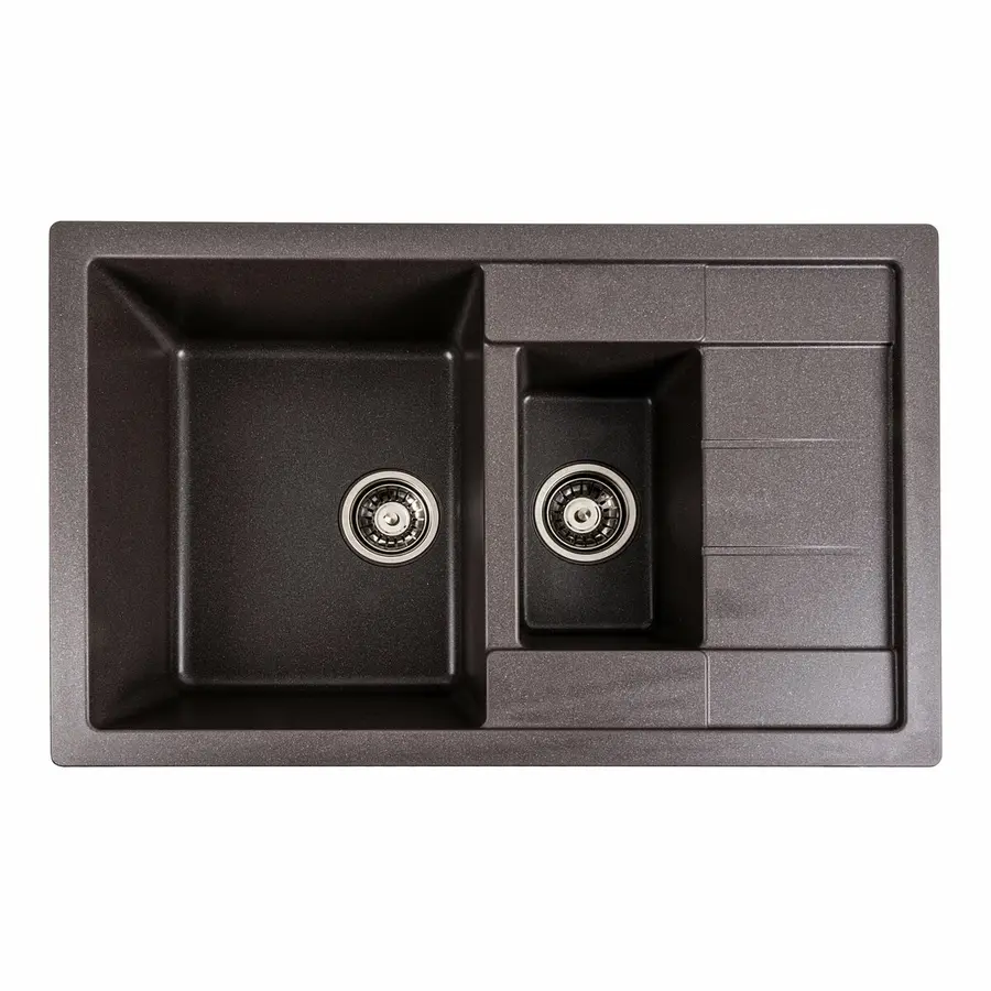 Гранітна мийка для кухні Platinum 7850W TOSKANA матовий Гренадін