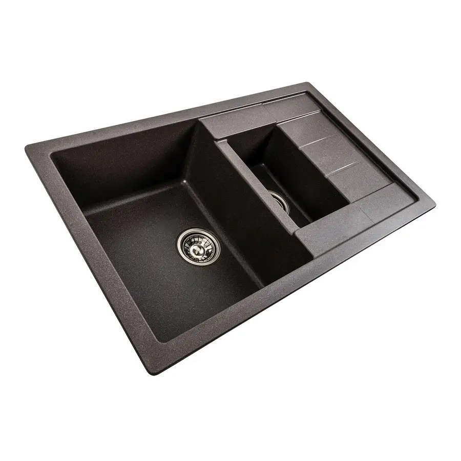 Гранітна мийка для кухні Platinum 7850W TOSKANA матовий Гренадін