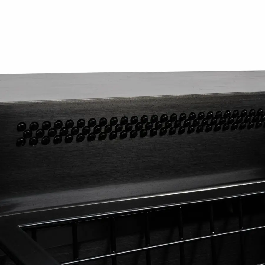 Кухонная мойка 75*45A PVD черная Platinum Handmade "ВОДОСПАД"