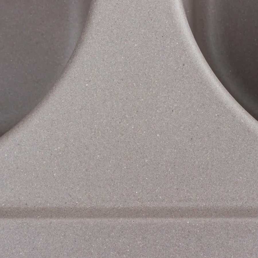 Гранітна мийка для кухні Platinum 7950 Equatoria матова Дюна