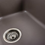 Гранитная мойка для кухни Platinum 7950 Equatoria матовая Дюна