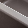 Гранитная мойка для кухни Platinum 7950 Equatoria матовая Дюна
