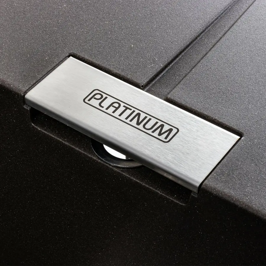 Гранітна мийка для кухні Platinum 6250 ZIRKONE матова Темна скеля