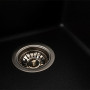 Гранітна мийка для кухні Platinum 9950 PANDORA матовий Моріон