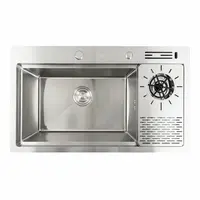 Кухонна мийка нержавійка 78*46 Platinum Handmade